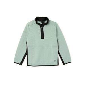 Russell Boys Half Zip Pullover Milieu Green Size S (6/7)